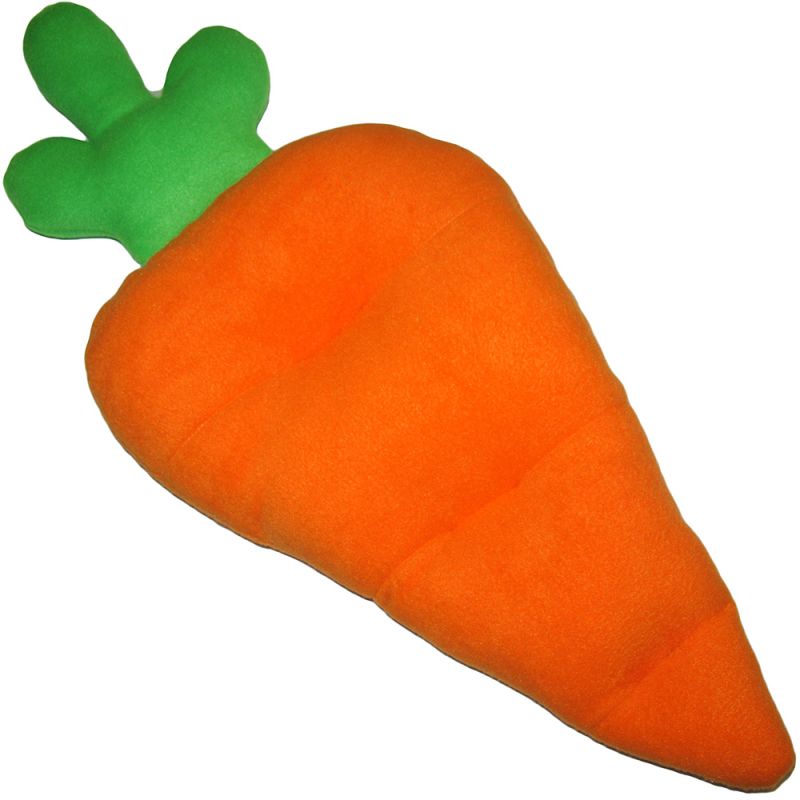 Fleece Dog Toy Plush Carrot Eco Toy Carrot Soft Toy 
