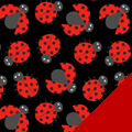 Ladybugs Fleece Fabric