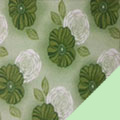 Floral Mint Fleece Fabric
