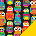 Owls Fleece Fabric