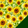 Sunflowers Swatch