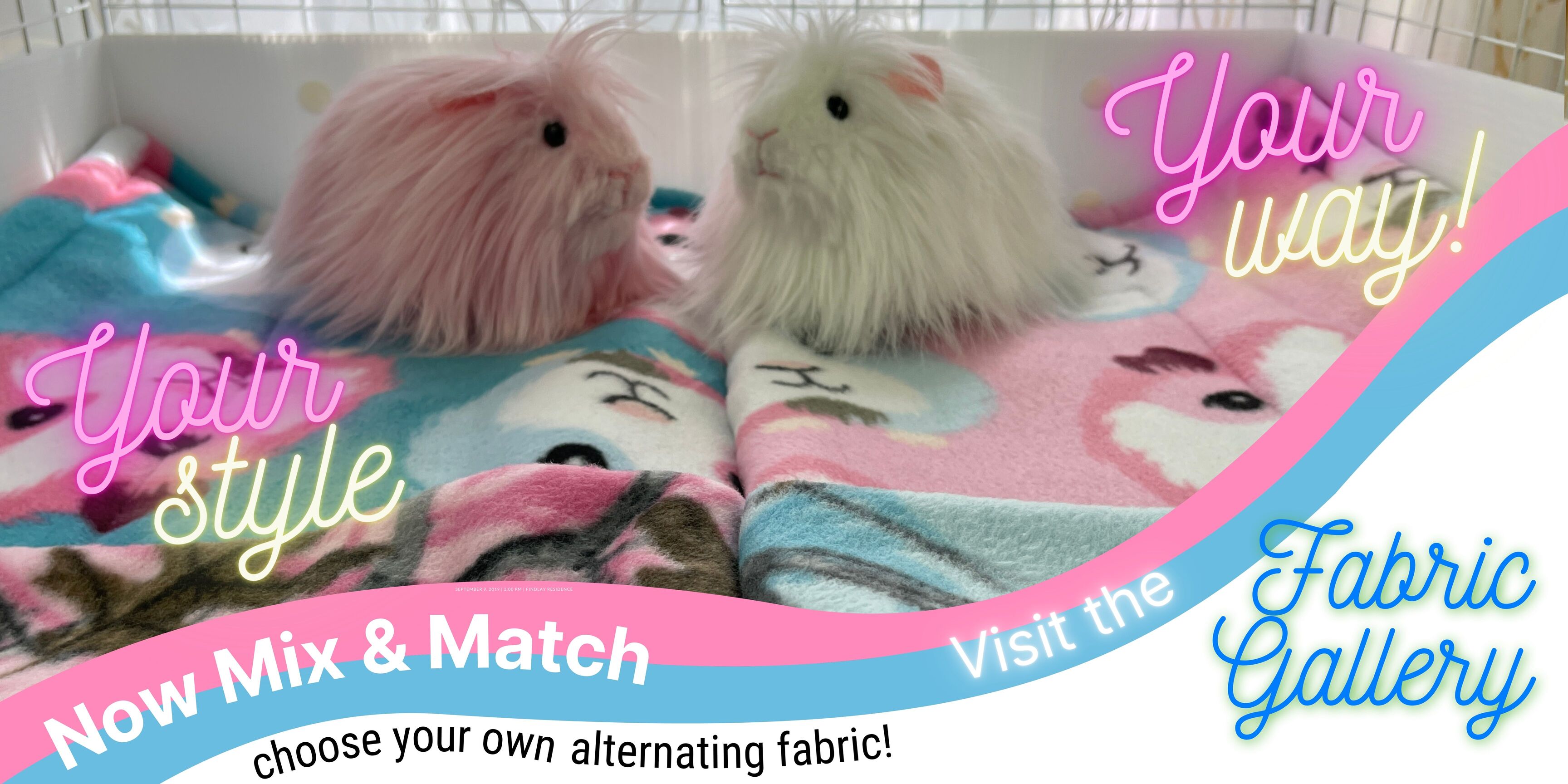 Mix & Match your Fabrics Now!