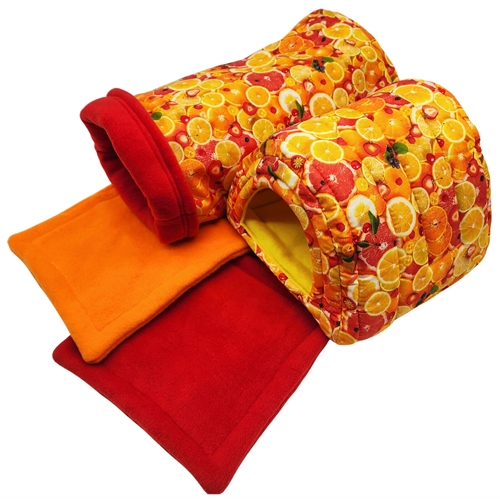 Large Juicy Fruits Cozies Bundle for Guinea Pigs and Other Small Animals