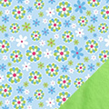 Blue Daisies Fabric