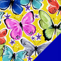 Butterflies Fleece Fabric