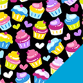 Cupcakes Fleece Fabric