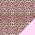 Pink Leopard Fleece Fabric
