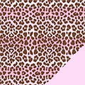 Pink Leopard Fleece Fabric