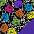 Roses Fleece Fabric