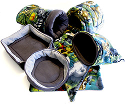 Jungle Animals Fleece Collection