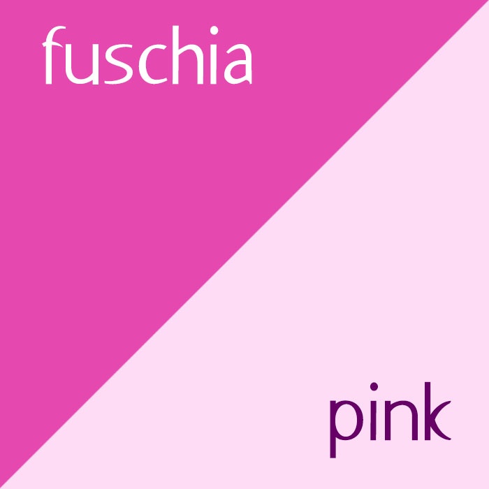 Fuschia and Pink Fleece Fabric Combo