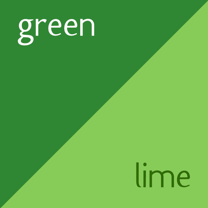 Green and Lime Fleece Fabric