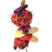 Spinwheel snacker toy for guinea pigs and small pets