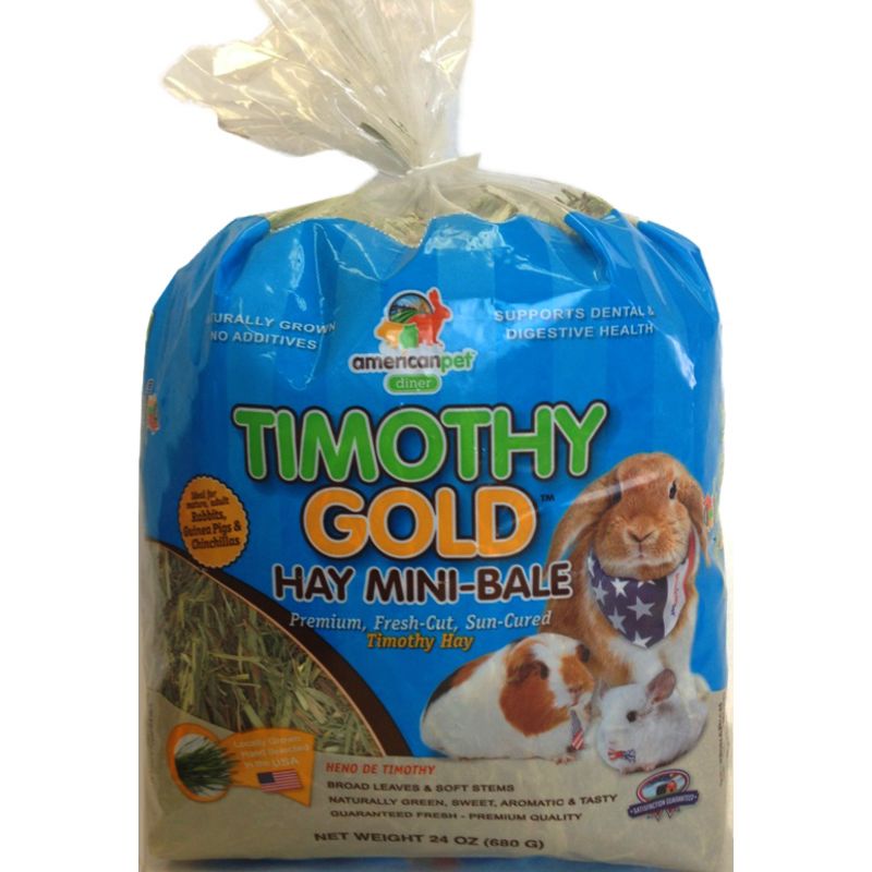 Apd Rabbit Hay American Pet Diner, Timothy Hay Gold - 24 oz
