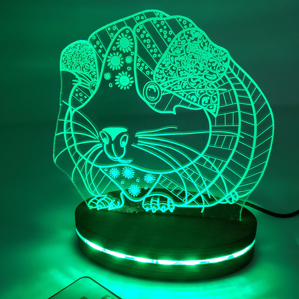 Cavy Light Happy Hippy Guinea Pig Night Light