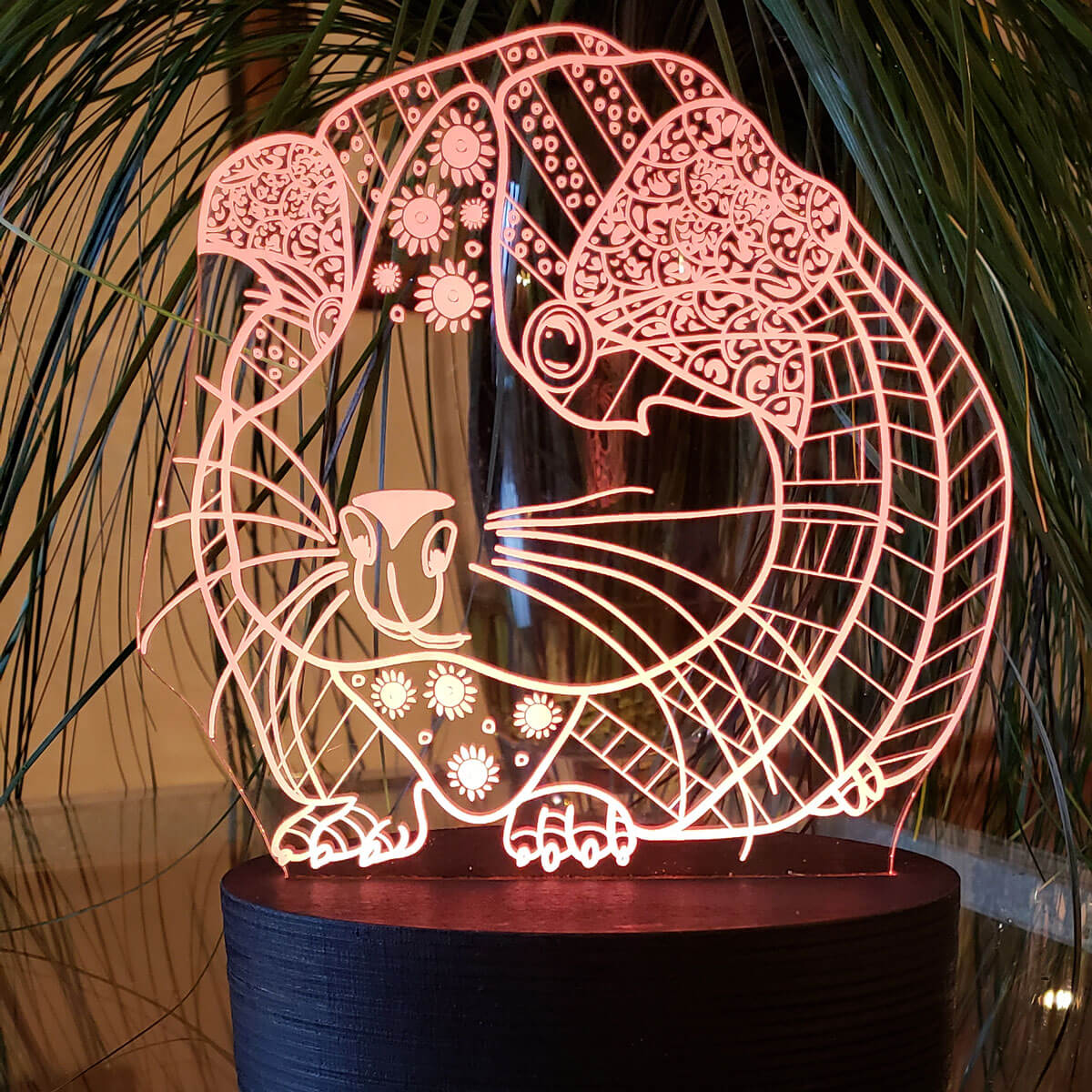 Cavy Light Happy Hippy Guinea Pig Night Light