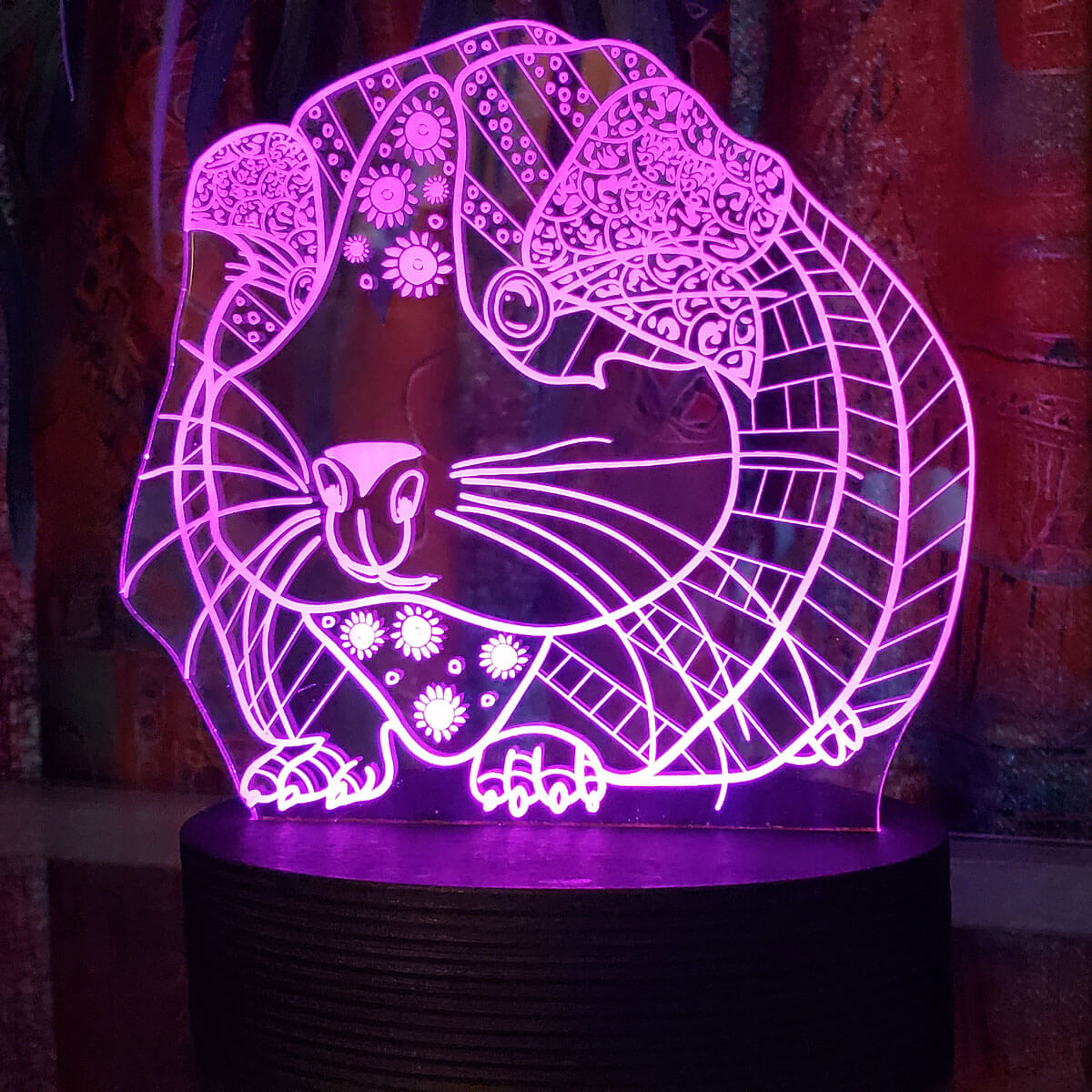 Cavy Light Happy Hippy Guinea Pig Night Light