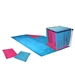 Bedding Combo for C&C 2x4 Starter Kit in Medium Blue/Fuschia