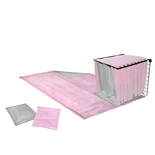 Bedding Combo for C&C 2x4 Starter Kit - Pink/Gray 