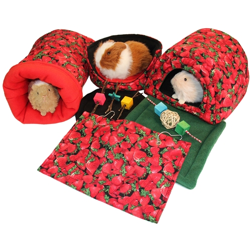 Deluxe Strawberry Fields Bundle for Guinea Pigs
