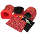 Deluxe Strawberry Fields Bed and Toy Bundle for Guinea Pigs