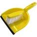 Dustpan and Brush in Yellow