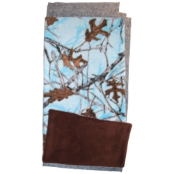 Blue Forest Fleece Flipper Case and Uhaul