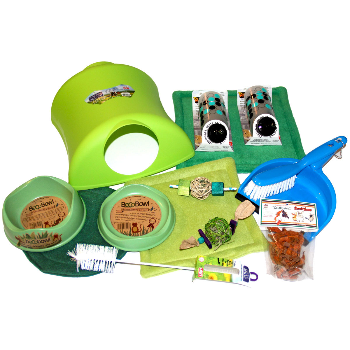 Everything you need for pampered guinea pigs.