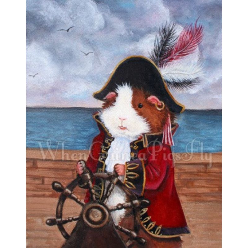 Pirate Piggy Print