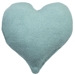 Heart Pillow in Aqua