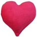 Heart Pillow in Fuchsia