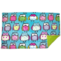 Guinea Pig Cage Liner for C&C Cage for Midwest Habitat Cage in Sketched Owls fleece pattern
