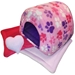 Lilac Heart Pillow with Hut and Potty Pads