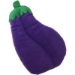 Plush Eggplant Bed
