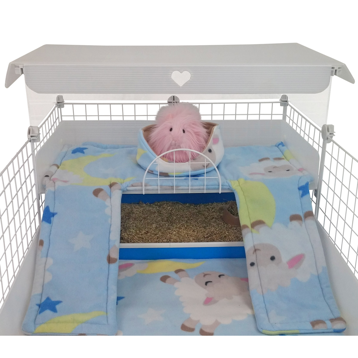 Make Own Fleece Liners Guinea Pigs photo