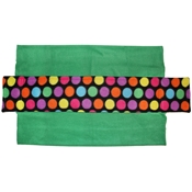 Ramp Cover in Bold Dots Green