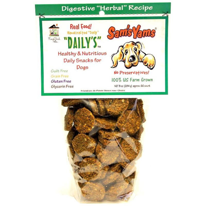 Digestive "Herbal" Sam's Yams DAILY'S snacks for guinea pigs