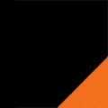 Orange/Black