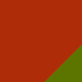 Burnt Orange/Olive Green
