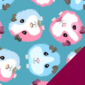 Piggies on Blue