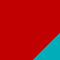 Red/Turquoise