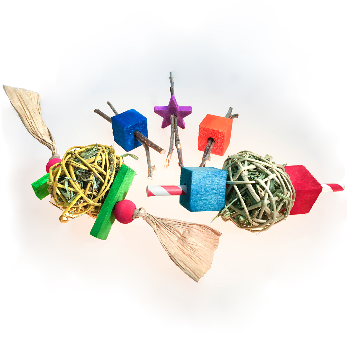 Small Crunchable and Munchable Toys for your Guinea Pigs