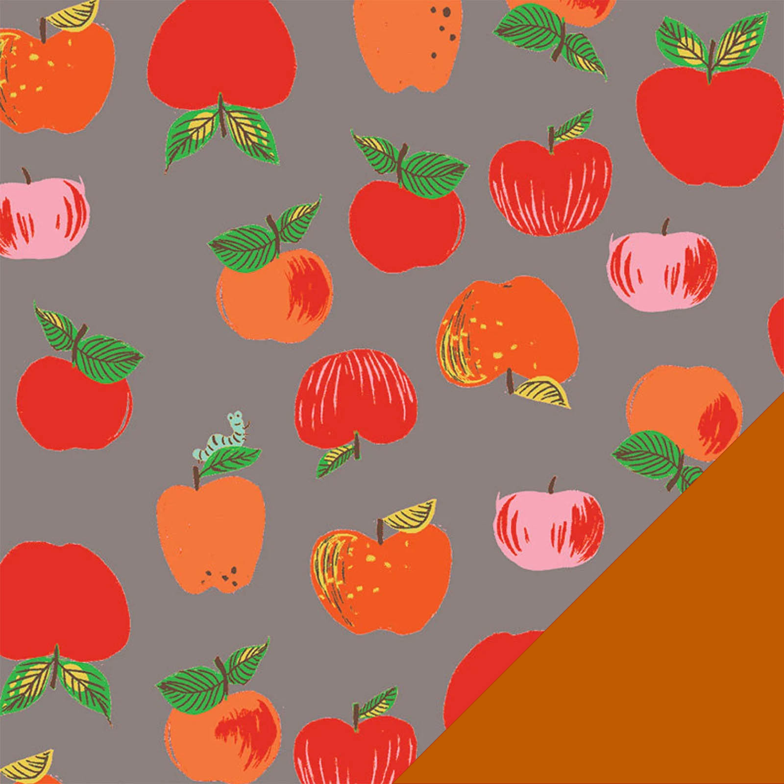 Apple fleece fabric