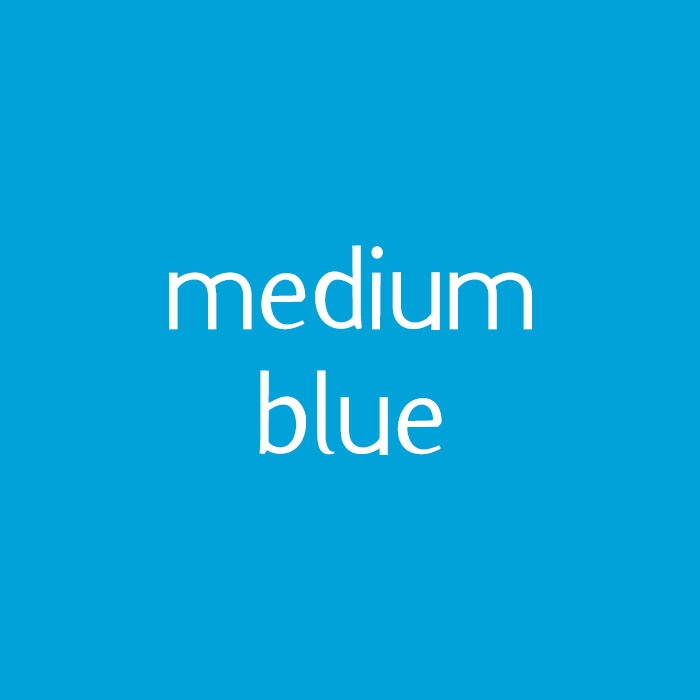 Medium Blue Fleece Fabric Swatch