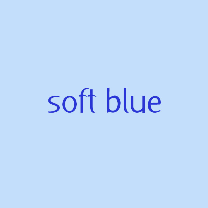 Soft Blue Fleece Fabric Swatch