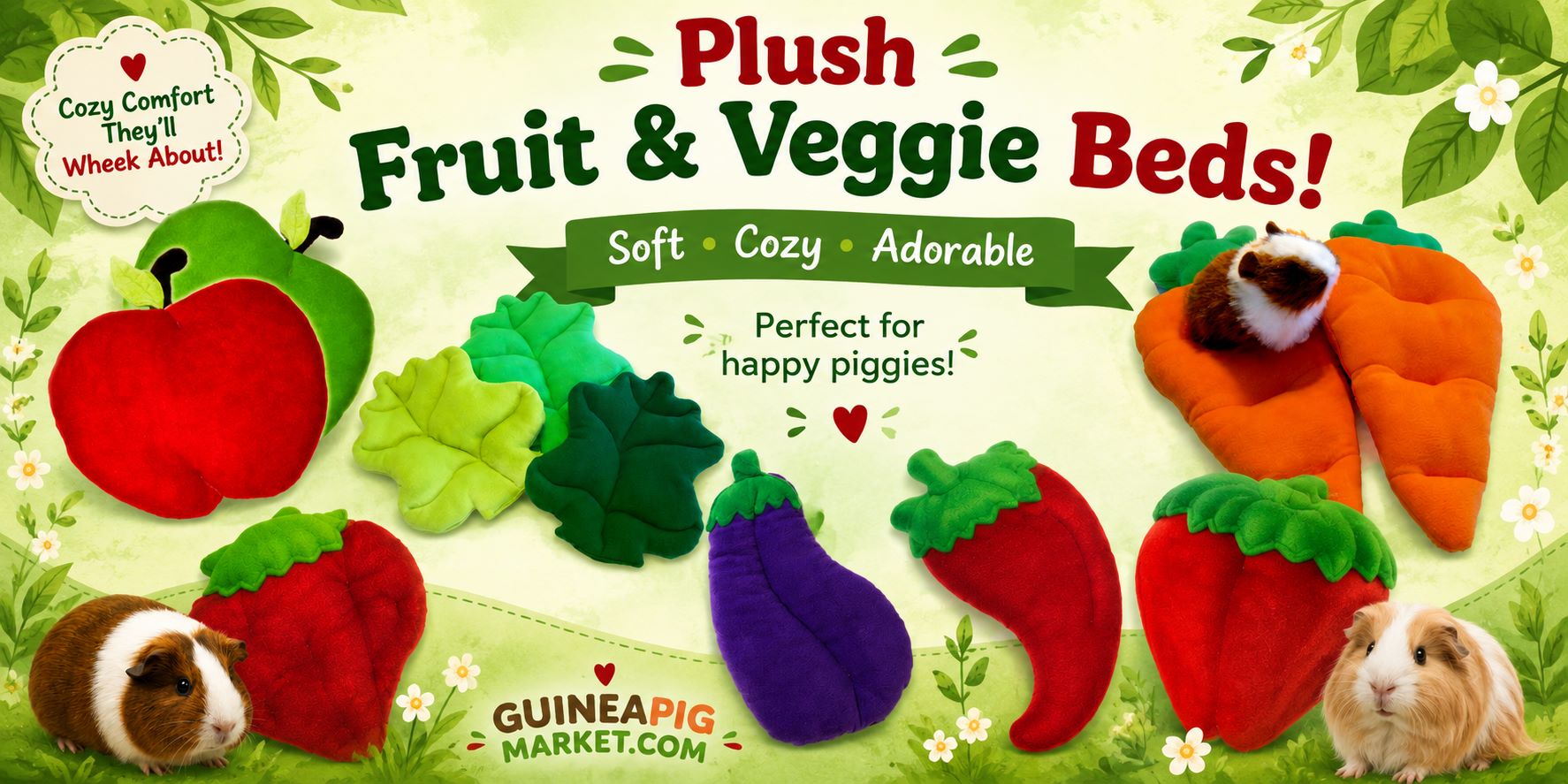 Plush beds